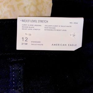 American Eagle Black Jegging Size 12
